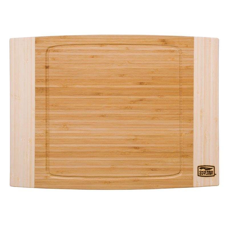 Chicago Cutlery Woodworks 12&#34;x16&#34; Bamboo Cutting Board, 1 of 4