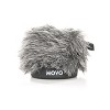Movo WS-G30 Furry Rigid Windscreen for Microphones 18-23mm in Diameter and up to 2 (5cm) Long - Dark Gray - 3 of 4