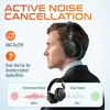 Delton M201 Wireless Active Noise Cancelling Headset Over-Ear Bluetooth Headphones - 3 of 4