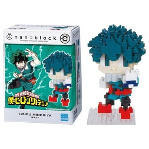 Kawada Nanoblock Charanano My Hero Academia Midoriya Izuku Building Block Set - 1 of 1