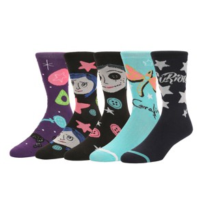 Coraline Icon Mens Casual Crew 5 Pack - 1 of 4