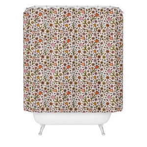 Deny Designs Doodle By Meg Tulip Print Shower Curtain - 1 of 3