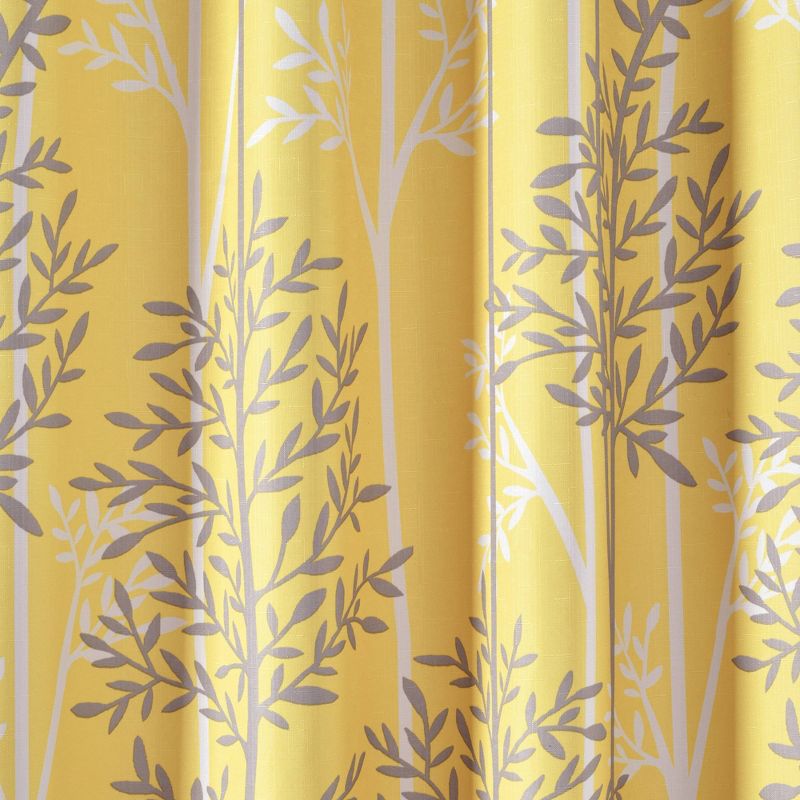 Linear Tree Insulated Blackout Window Curtain Panels - Lush Décor, 5 of 8
