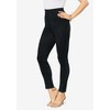 Roaman's Women's Plus Size Faux Suede Legging - image 4 of 4