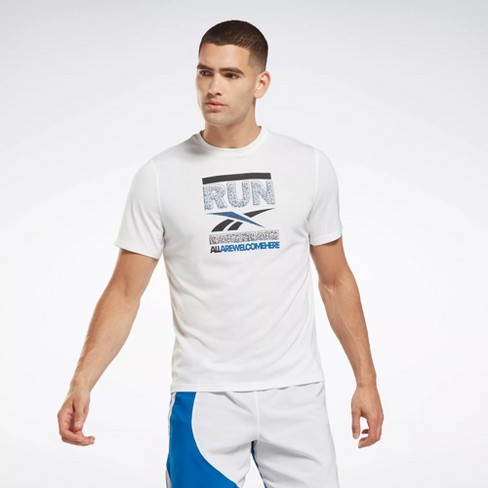 Reebok Running Graphic T-shirt Mens Athletic T-shirts Small Target