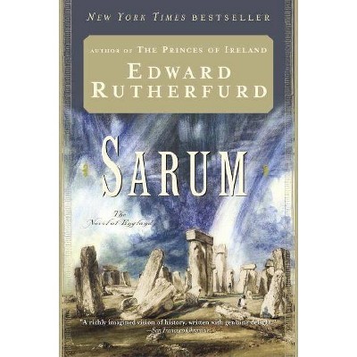 Sarum - by  Edward Rutherfurd (Paperback)