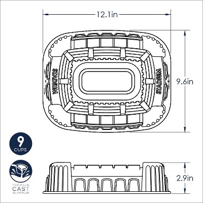 Nordic Ware Party Time Stadium Bundt Pan