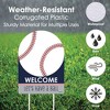 Big Dot of Happiness Batter Up - Baseball - Party Decorations - Birthday Party or Baby Shower Welcome Yard Sign - 3 of 4