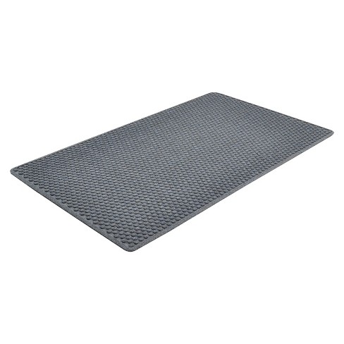 Slate Blue Solid Doormat - (3'x5') - HomeTrax - image 1 of 4