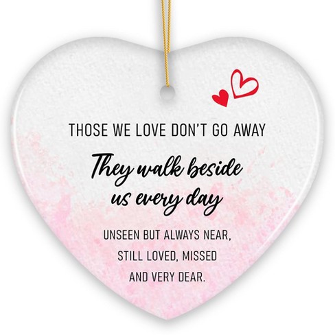 Forever by Our Side Ornament, Christmas Memorial Gift for Loved Ones| OrnamentallyYou - image 1 of 4