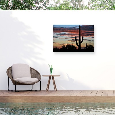 "Hands Off" Outdoor Canvas