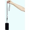 Pavilion Gift Company - Black Stripe - Soft Nylon Crossbody Phone Lanyard - Cell Phone Accessories - 2 of 4