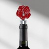 Unique Bargains Bottle Stoppers Rose Zinc Alloy Aluminum Alloy TPR 3.98"x1.54"x0.79" 1 Pc - 2 of 3