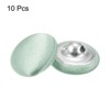 Unique Bargains Blouses Sweater Round Aluminum Cotton Fabric Cloth Covered Buttons 10 Pcs - 3 of 4