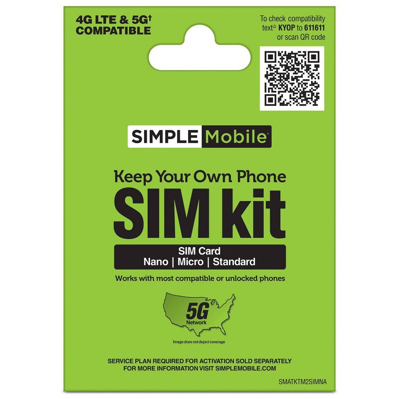 Simple Mobile Dual Starter SIM Kit, 1 of 3