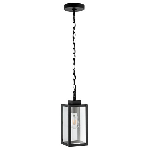 Clemens Outdoor Pendant - Matte Black - Safavieh. : Target