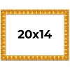 PosterPalooza | 20x14 Bamboo Picture Frame, UV Acrylic, 4 Finishes - Brown, Black, Gold, and Natural - 2 of 4