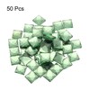 Unique Bargains Square Acrylic Flat Back Heart DIY Crafting Decor Jewelry Rhinestone 50 Pcs - 3 of 4