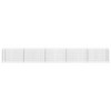 vidaXL Gabion Raised Bed Silver Galvanized Steel - 177.2" x 11.8" x 23.6" - 4 of 4