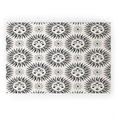 Avenie Vintage Sun 36" x 24" Welcome Mat - Society6