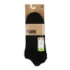 TORE Totally Recycled Men's Low Cut Athletic Socks 3pk - Banyan Black 7-12 - image 3 of 3