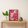 Viviana Gonzalez Floral Magenta vibes Art Canvas - Society6 - 3 of 4