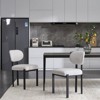 NicBex  Set of 2 Mid-Century Modern Dining Chairs with Ergonomic Design,Upholstered Dinner Chairs with Metal Legs for Kitchen,Living Room - 2 of 4