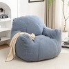 Bean Bag Chair With Tufted Stuffed Filling,Fluffy And Lazy Sofa,BeanBag Chairs With Memory Foam For Apartment Living Room-Cuddlewood - 3 of 4