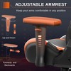 KERDOM Ergonomic Computer Gamer Chair 3D Armrests, Adjustable High Back with Lumbar Support, Black-Orange - 3 of 4