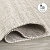 Fab Habitat Machine Washable Hand Woven Alford Area Rug Mocha - 4 of 4