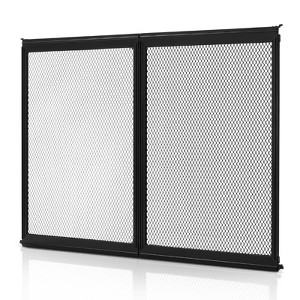 VEVOR RV Screen Door Protector, 26.5 x 20 inch Door Grille, Easy to Install and Disassemble, Reinforced Breathable Protective Mesh, Black - 1 of 4