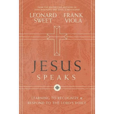 Jesus Speaks - by  Leonard Sweet & Frank Viola (Paperback)