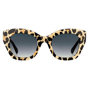 Kate Spade KS Jalena/S 7RM_9O Womens Cat-Eye Sunglasses Pattern Black 49mm - 1 of 2