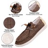 Alpine Swiss Flynn Mens Boat Shoes Lightweight Slip-On Loafers Moc Toe Sailing Deck Shoes Breathable Summer Travel Shoes Light Enough to Float - 3 of 4