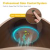 Sandinrayli Cat Litter Box Plant with Smart Odor Removal System, Brown - 3 of 4