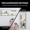 ALEXOUN 63 X 24inches Full Length Mirror with Lights Full Body Vanity Mirror ,Standing Floor Mirror for Dressing Room Bedroom Wall Mounted,Silver - 2 of 4