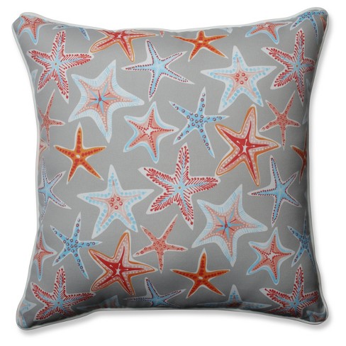 Outdoor Indoor Stars Collide Gray Floor Pillow Pillow Perfect