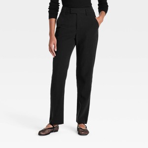 Women's High-Rise Stovepipe Trousers - A New Day™ - 1 of 3