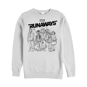Men's Marvel Runaways Sleek Team Sweatshirt - 1 of 3