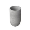 LeisureMod Topiary Planter Pot: Fiberstone and MgO Clay Cylinder Planter Pot with Drainage Holes for Indoor and Outdoor - 3 of 4