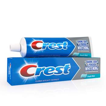 Crest Cavity & Tartar Protection Whitening Baking Soda & Peroxide Toothpaste - 8.2oz