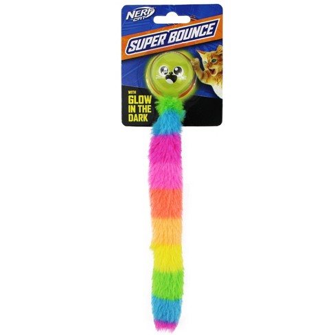 Dog toy ball outlet with tail