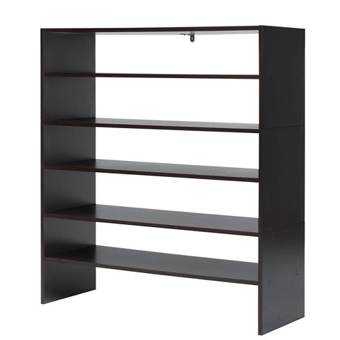 Stackable 31? Extra Wide 2-Shelf Storage Organizer, White