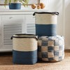 Plum & Post Ayden Baskets With Handles, Set Of 2 - 2 of 4