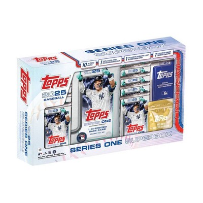 2025 Topps MLB Series One Baseball Trading Card Super Box