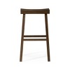 Maven Lane Vincent Backless Wooden Bar Height Bar Stool - 3 of 4