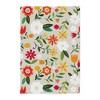 2pk Cotton Designer Retro Floral Kitchen Towels - MU Kitchen