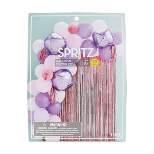 54ct Large Balloons Arch with Backdrop Pink/Purple/Lavender - Spritz™