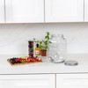 Le'raze 2-Gallon Glass Mason Jar Beverage Dispenser - 100% Leakproof Stainless Steel Spigot + Marker & Label, Fruit Infuser, and Ice Cylinder - 2 of 4