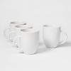 14oz Porcelain Coffee Mug White - Threshold™ - image 2 of 3